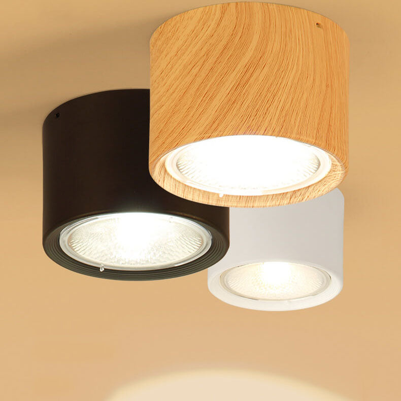 Spot Cylindrique Nordique LED Plafonnier Encastré