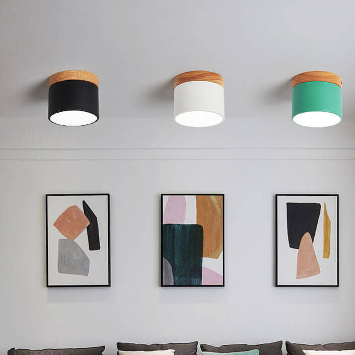 Plafonnier LED Scandinave Encastré