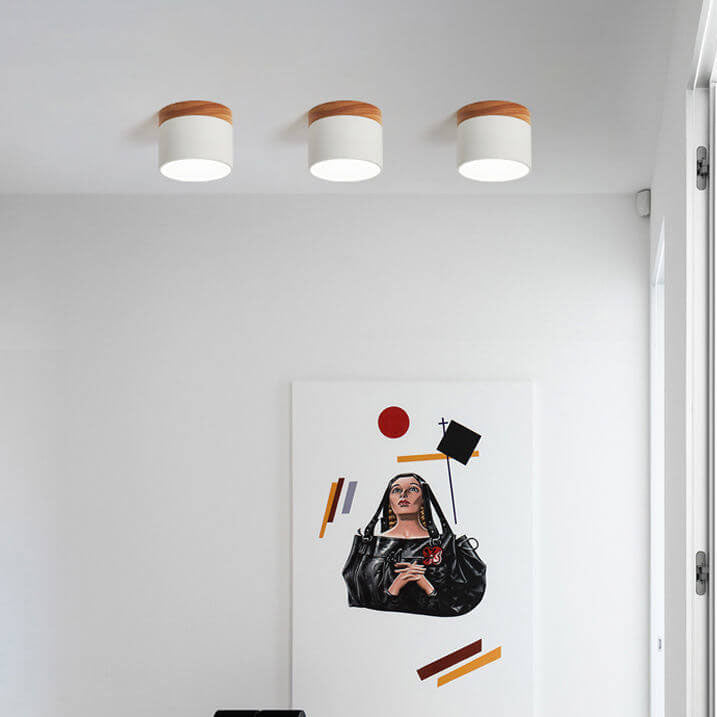 Plafonnier LED Scandinave Encastré