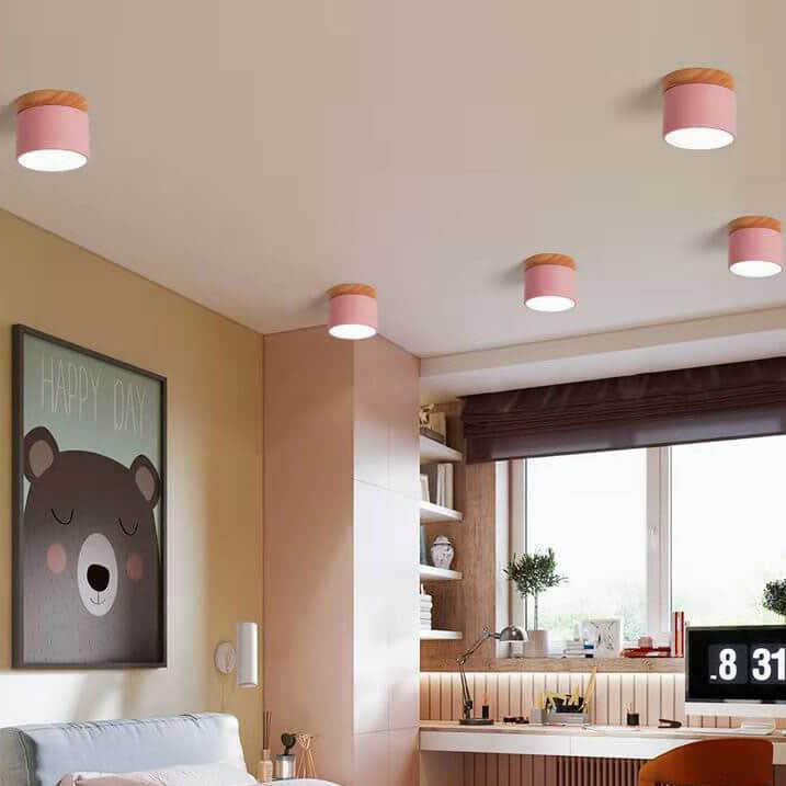 Plafonnier LED Scandinave Encastré