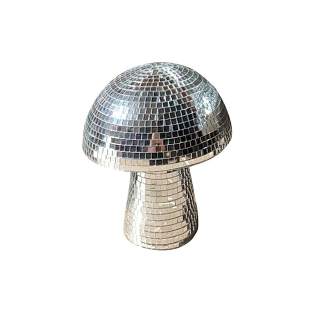 Lampe Champignon Boule Disco – Lumière d'Accent Mosaïque Miroir