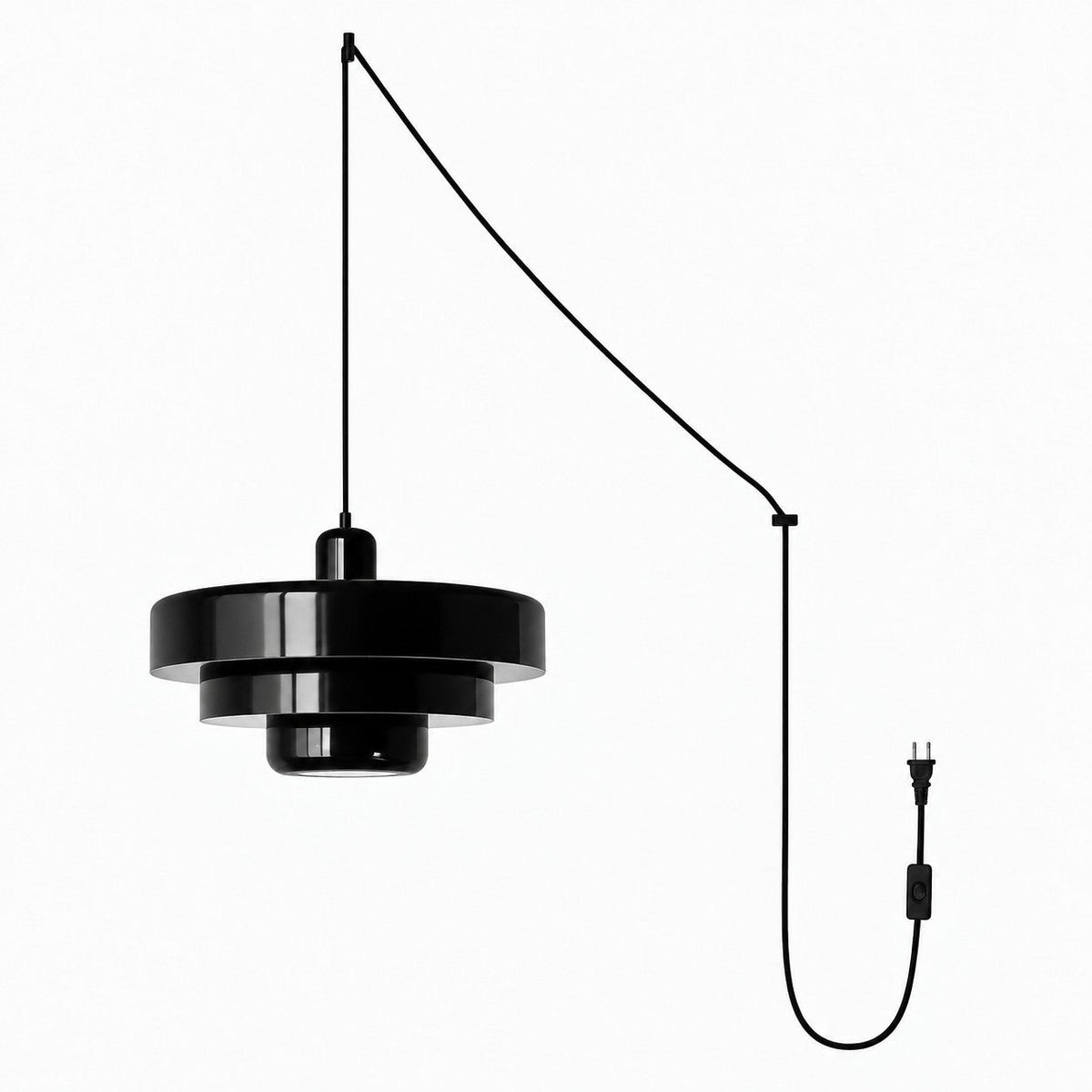 Suspension Rétro Bauhaus à Brancher - Multicolore