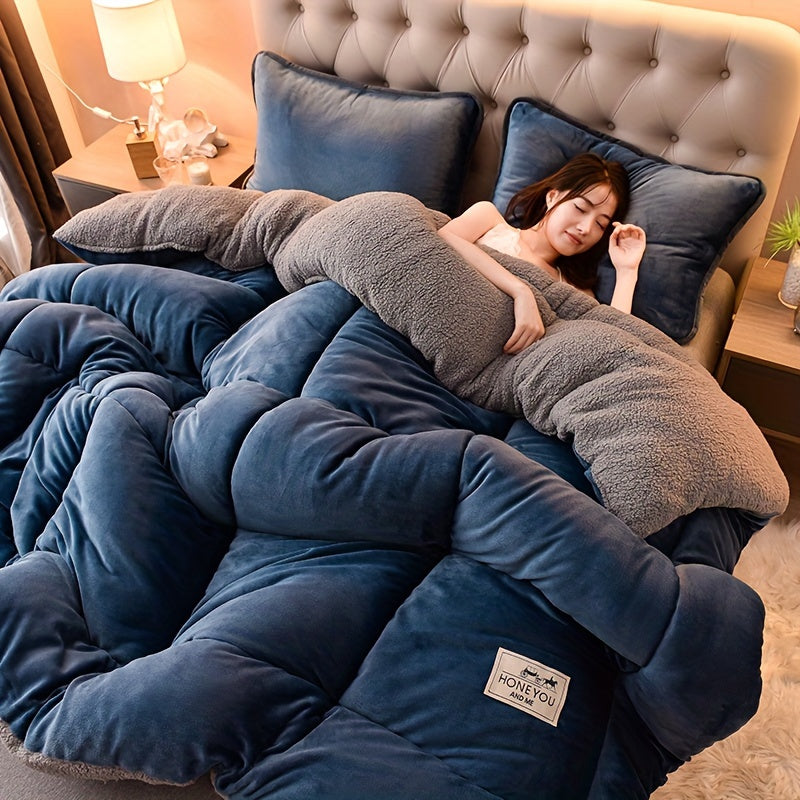 Couverture Sherpa Double Face - Plaid Épais et Doux