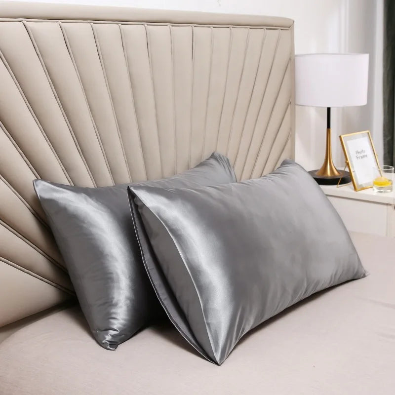 Taie d'Oreiller en Soie de Mûrier - Confort de Sommeil Luxueux