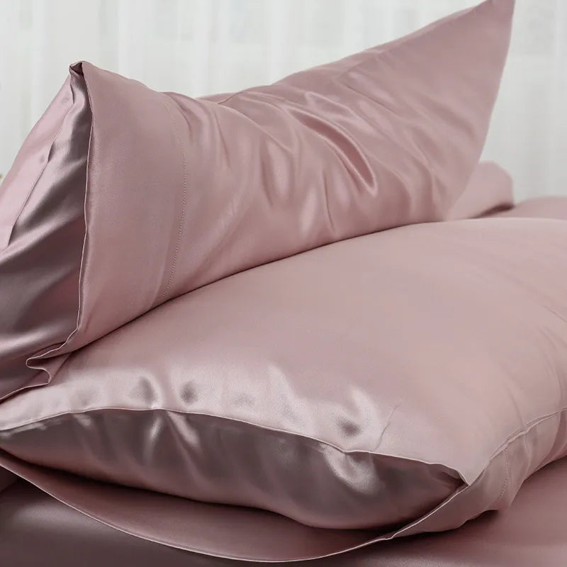 Taie d'Oreiller en Soie de Mûrier - Confort de Sommeil Luxueux