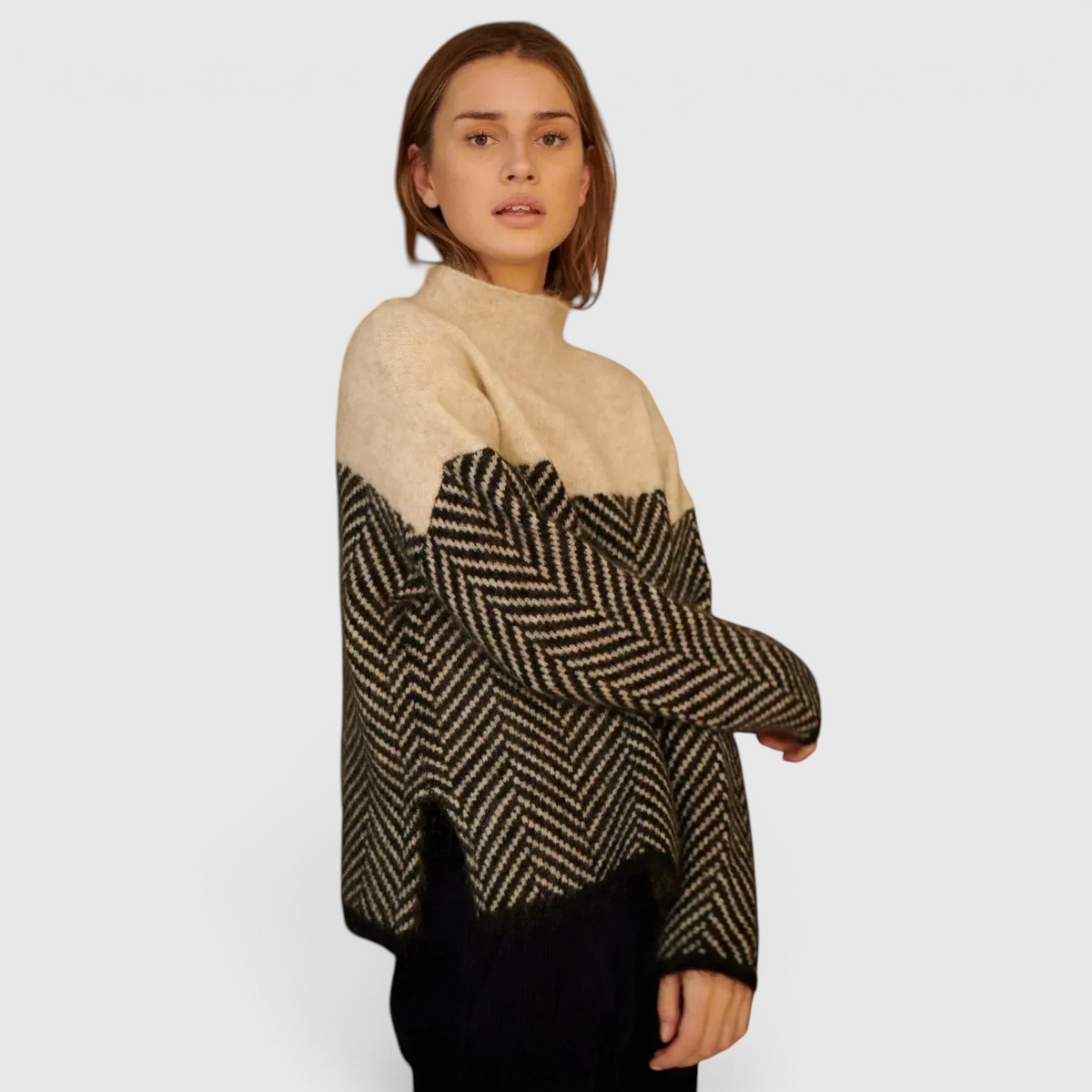 Pull Col Roulé en Cachemire pour Femme - Tricot Doux