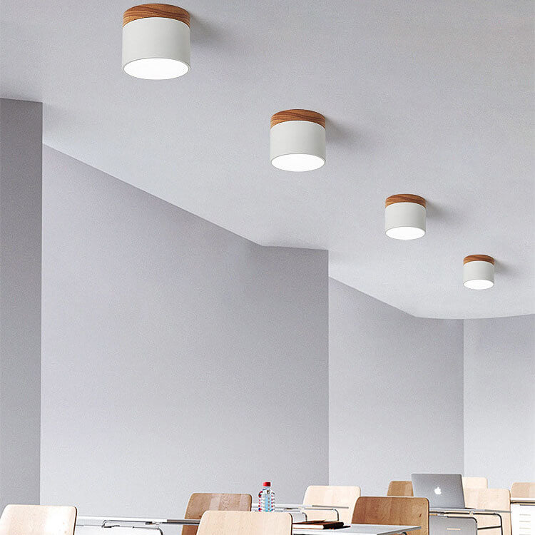 Plafonnier LED Scandinave Encastré