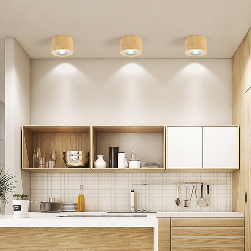 Spot Cylindrique Nordique LED Plafonnier Encastré