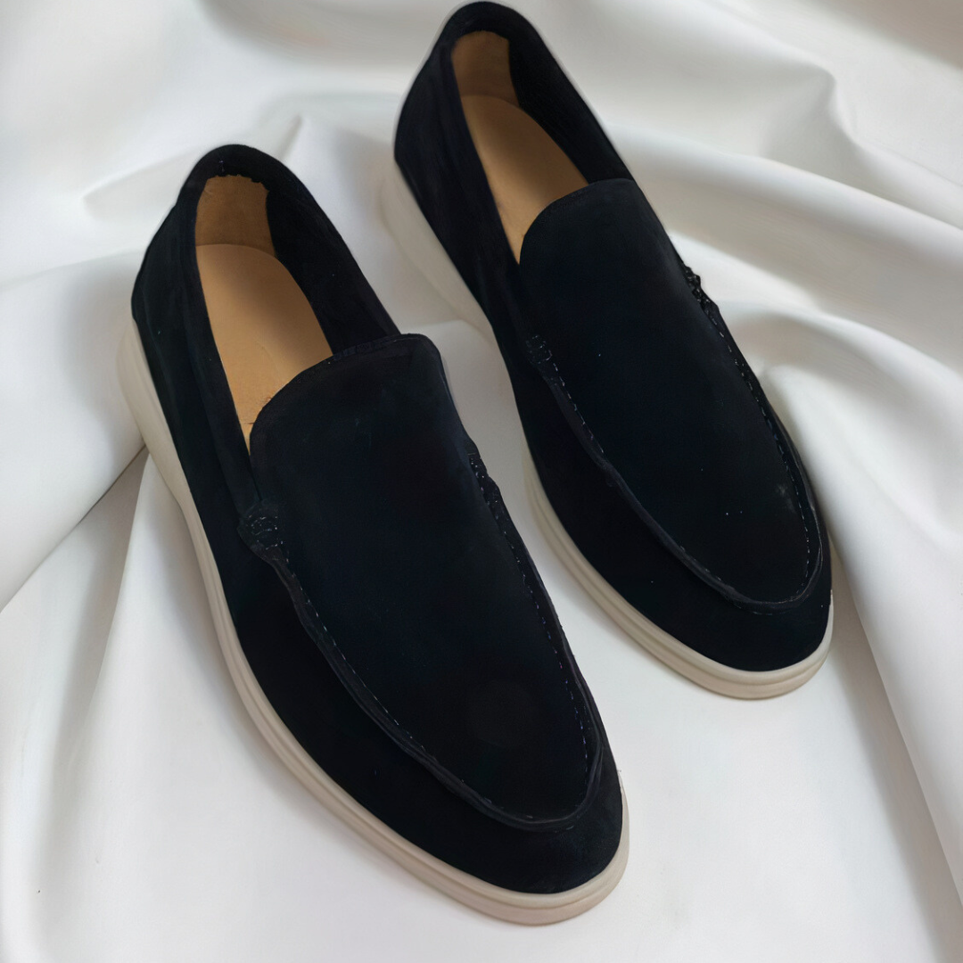 Mocassins en Cuir Vintage pour Homme