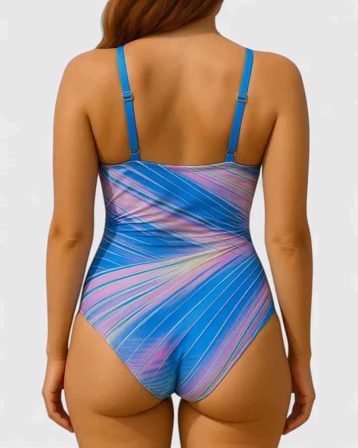 Maillot de bain femme taille haute élégant et sculptant