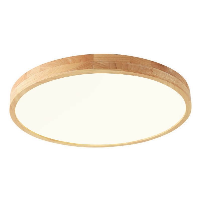 Plafonnier Encastré - Bois Massif Nordique LED