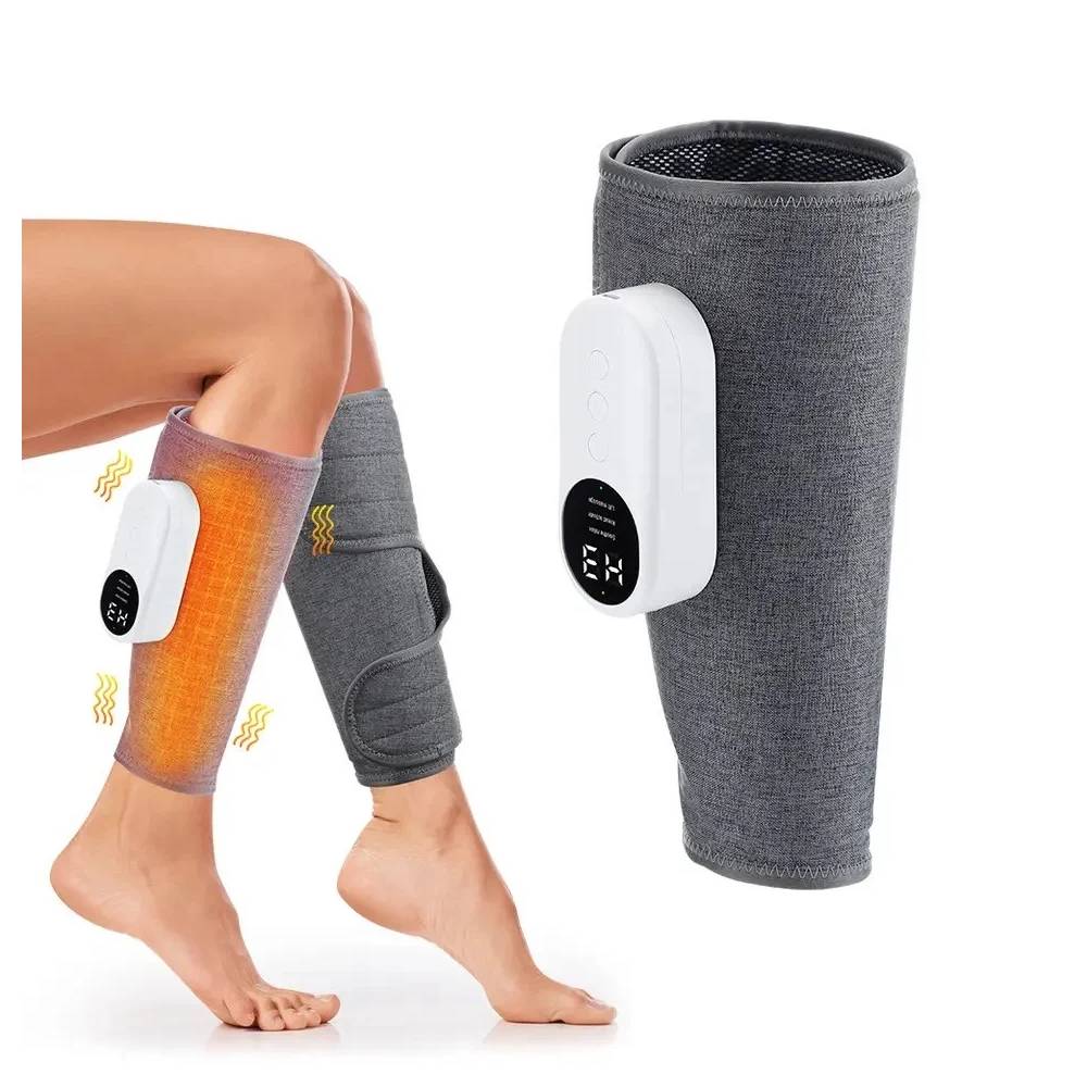 Masseur de Jambes Chauffant sans Fil à Compression d'Air