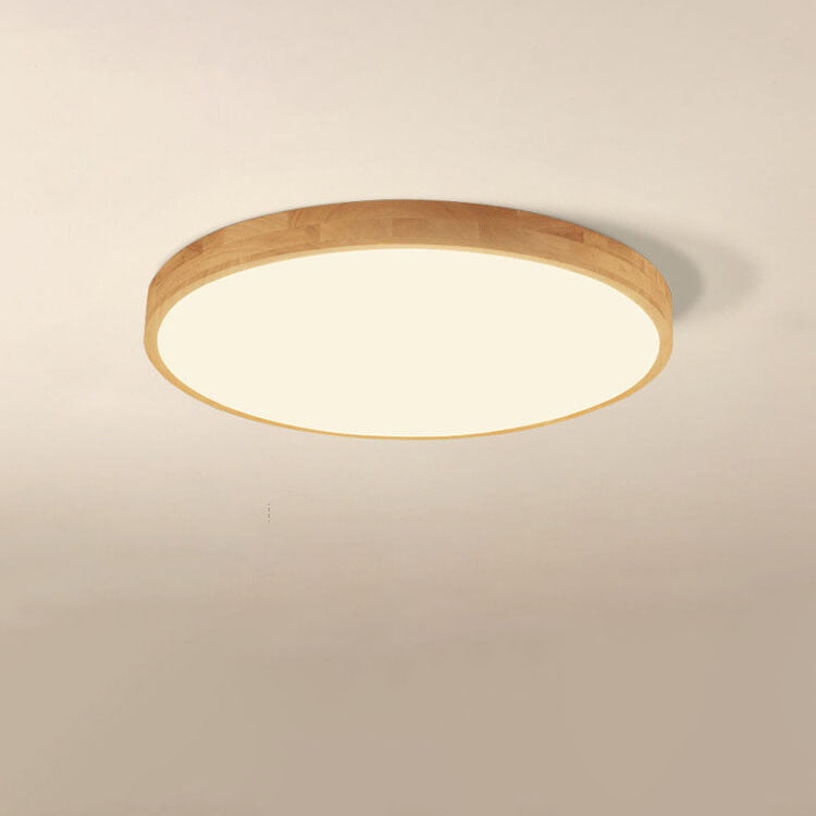 Plafonnier Encastré - Bois Massif Nordique LED