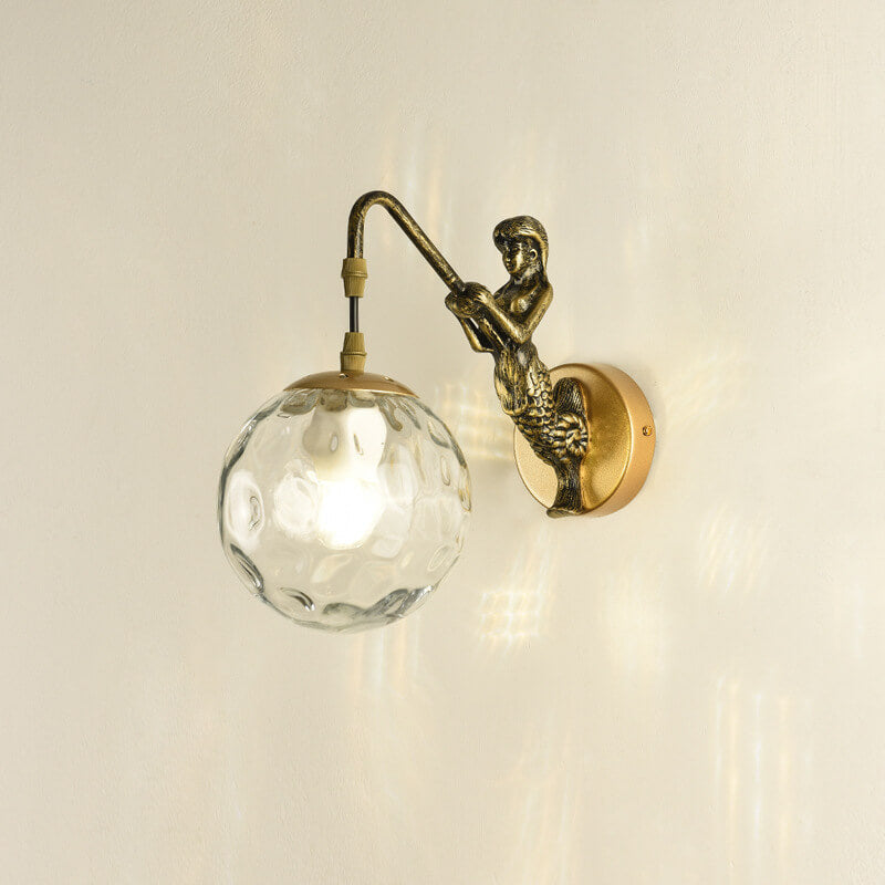 Applique Murale Orbe Rustique - Design Vintage