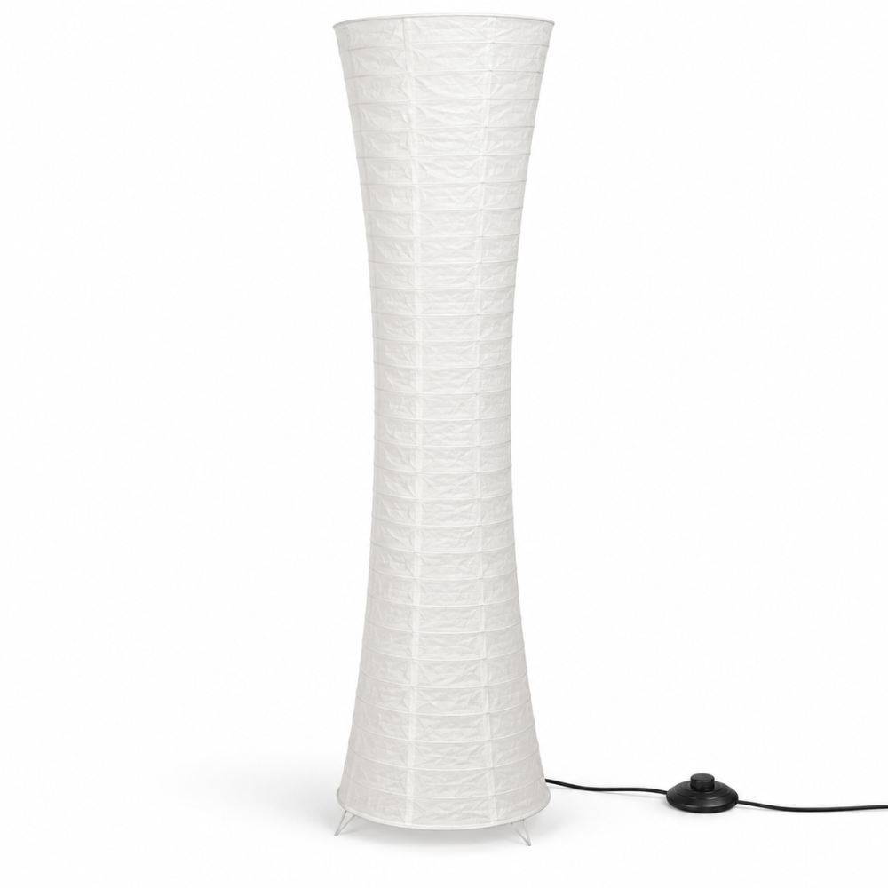 Lampadaire LED Sculptural – Ambiance Chaleureuse pour Salon