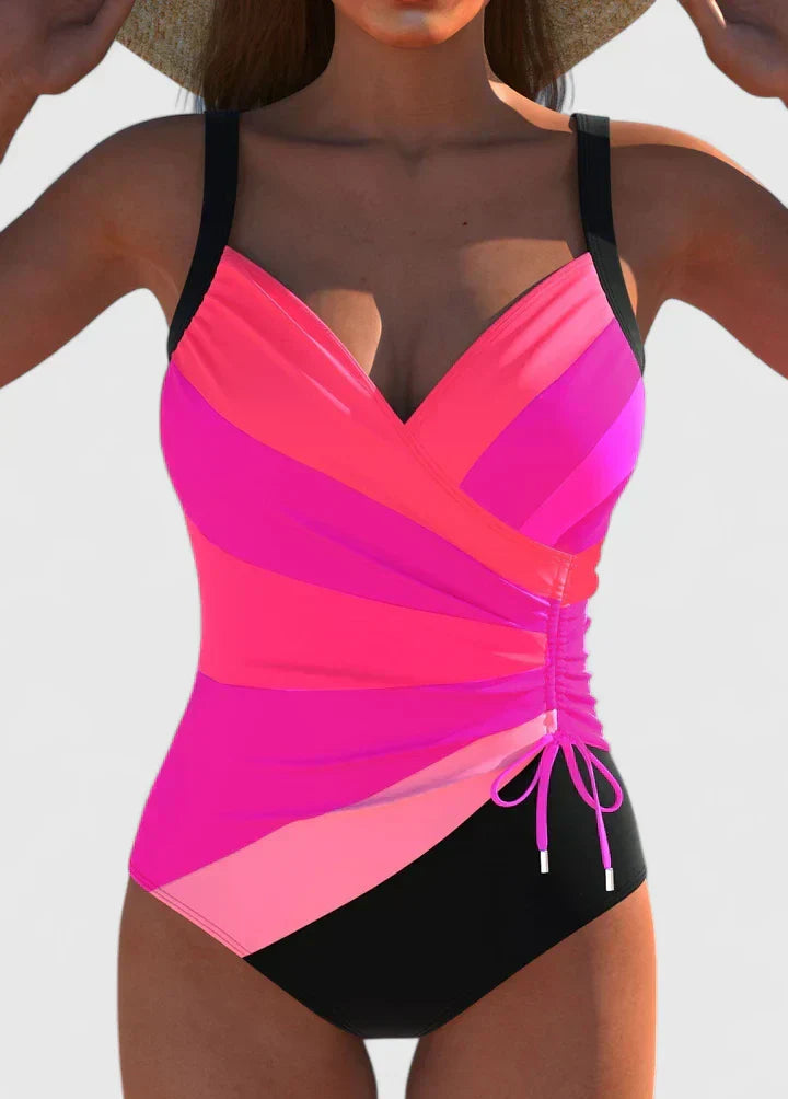 Maillot de bain femme taille haute élégant et sculptant