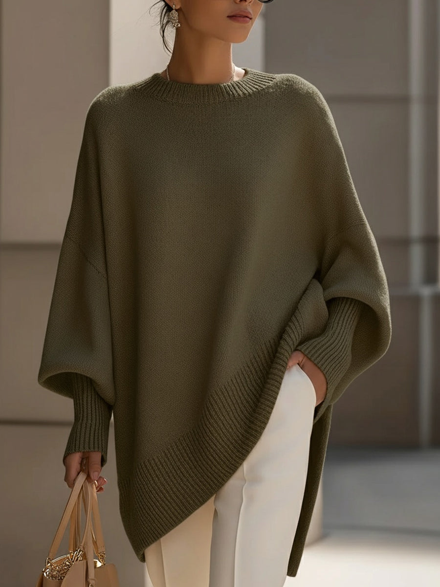 Mandy Stylish Effortless Elegance Oversized Poncho