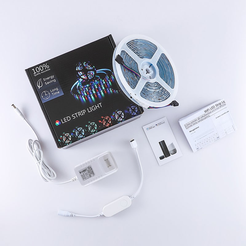 Bandeau LED WiFi Intelligent – 8 Modes avec Synchronisation Musicale
