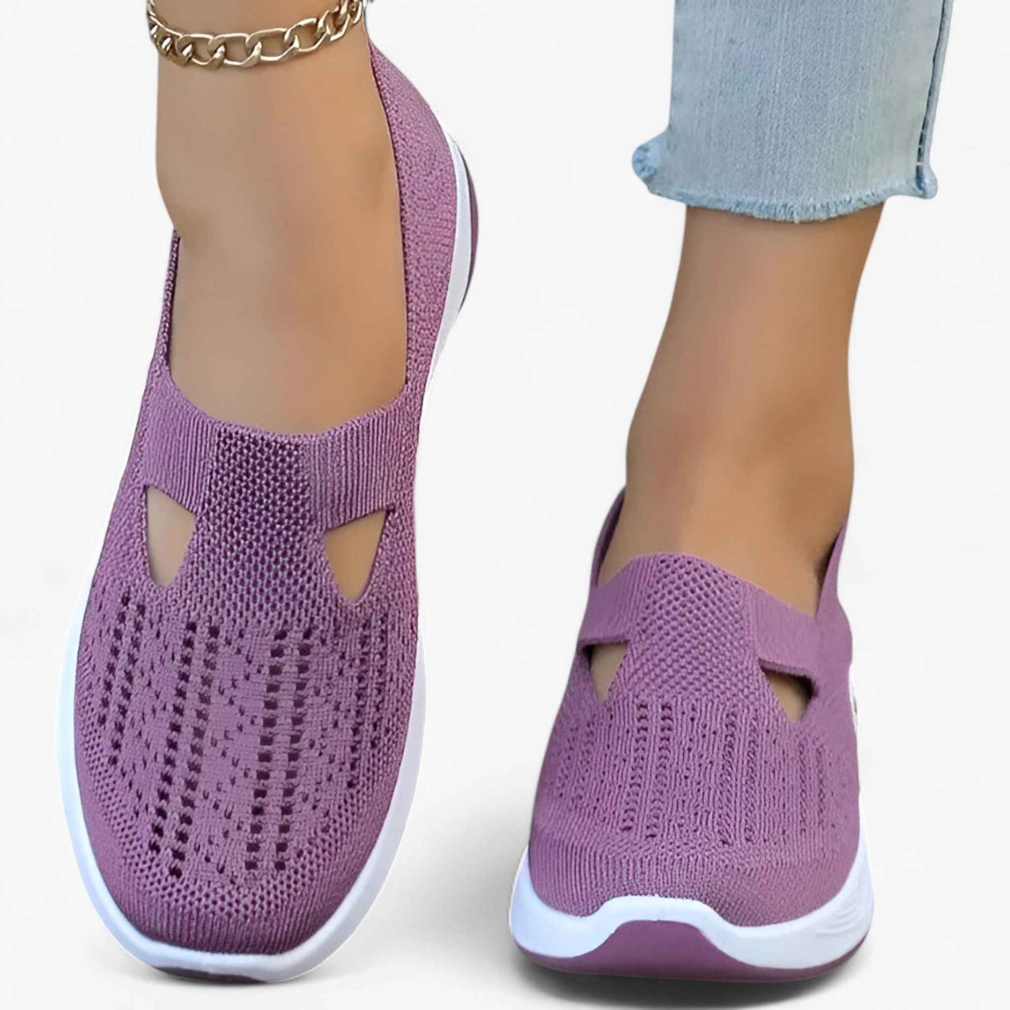 Chaussures Femme en Denim Légères & Confortables avec Amorti Efficace