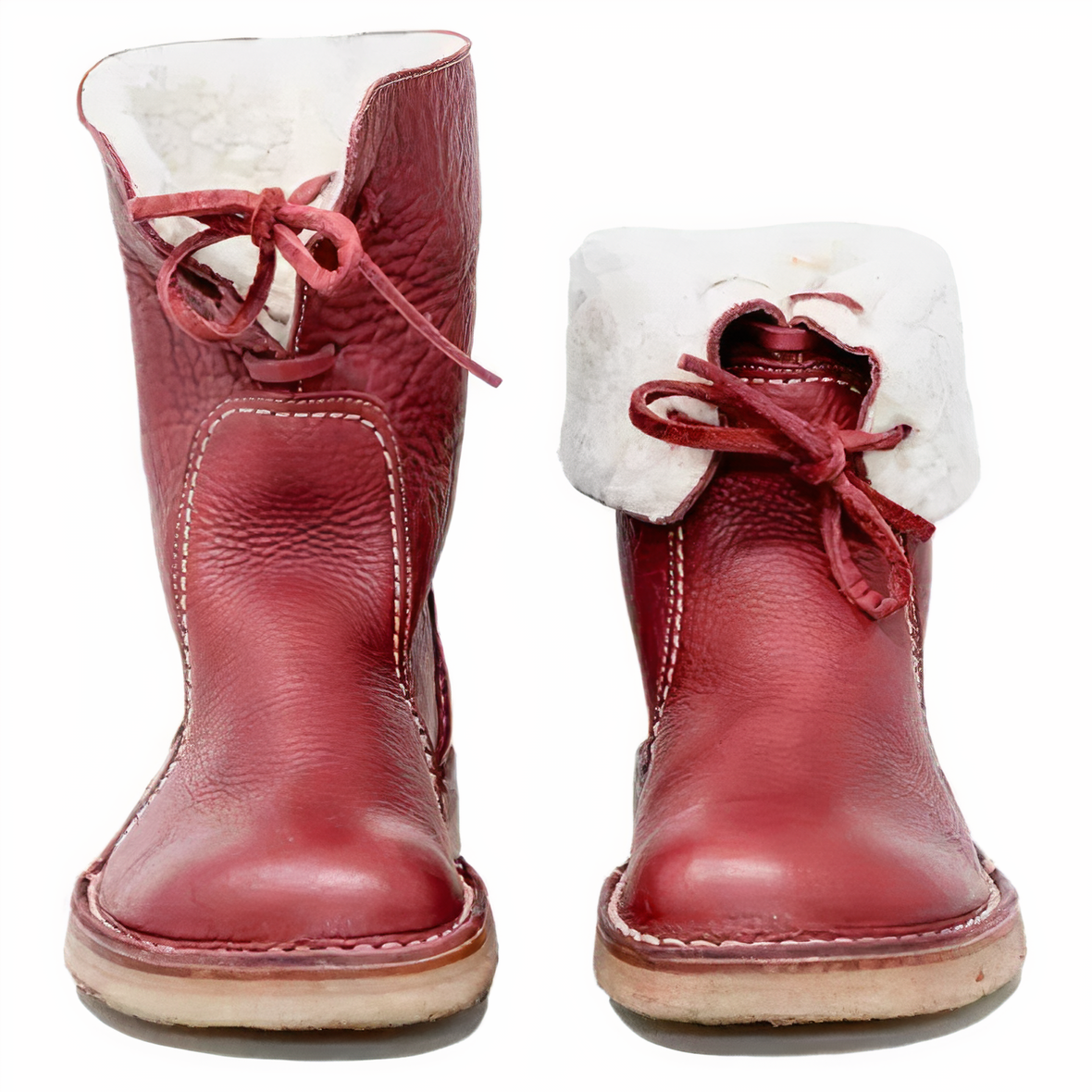 Chic Women's Casual Leather Mid-Calf Boots for Everyday Style and
