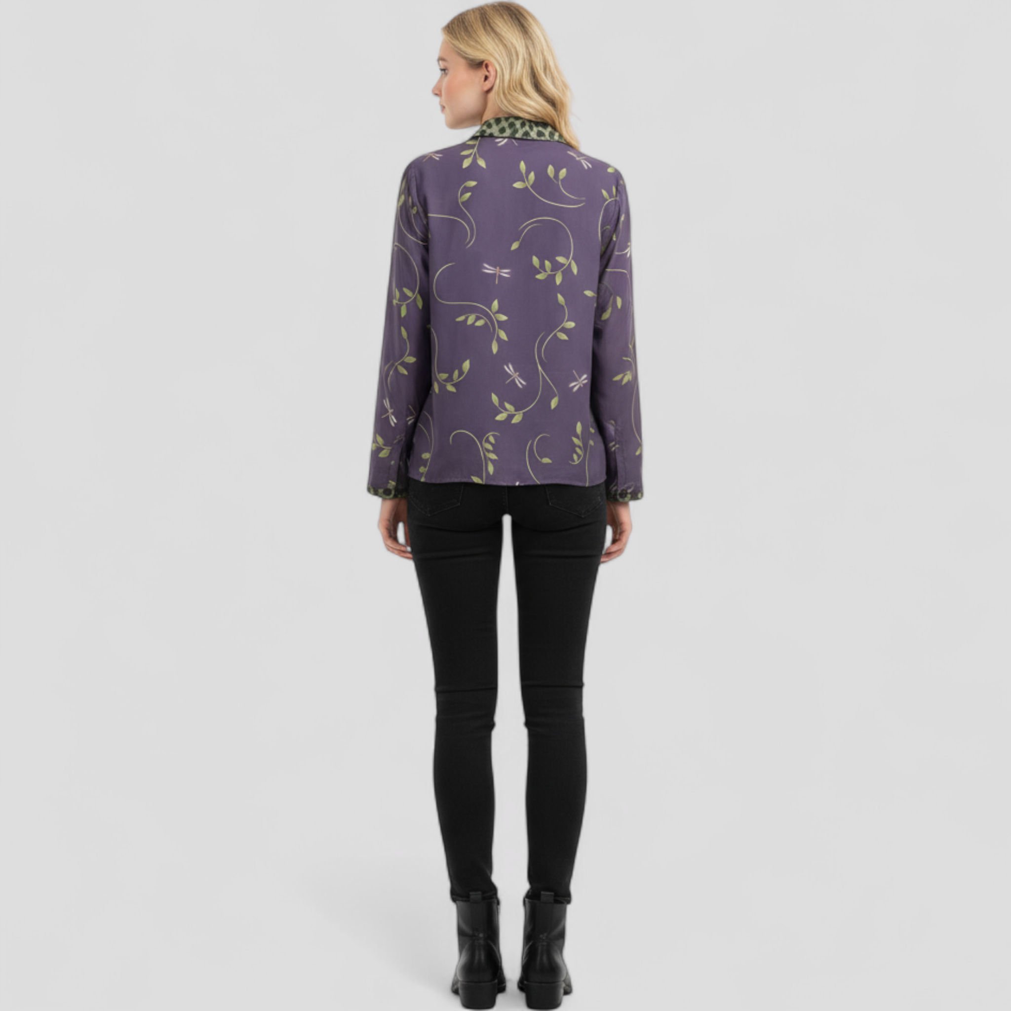 Leichte Damenbluse aus Polyester, lässige Blusen