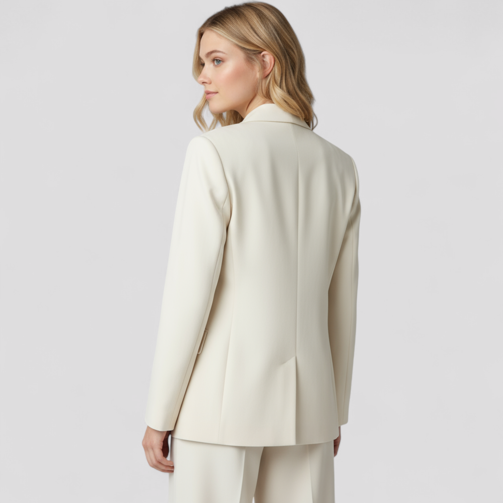 Ensemble Tailleur Pantalon Femme en Polyester