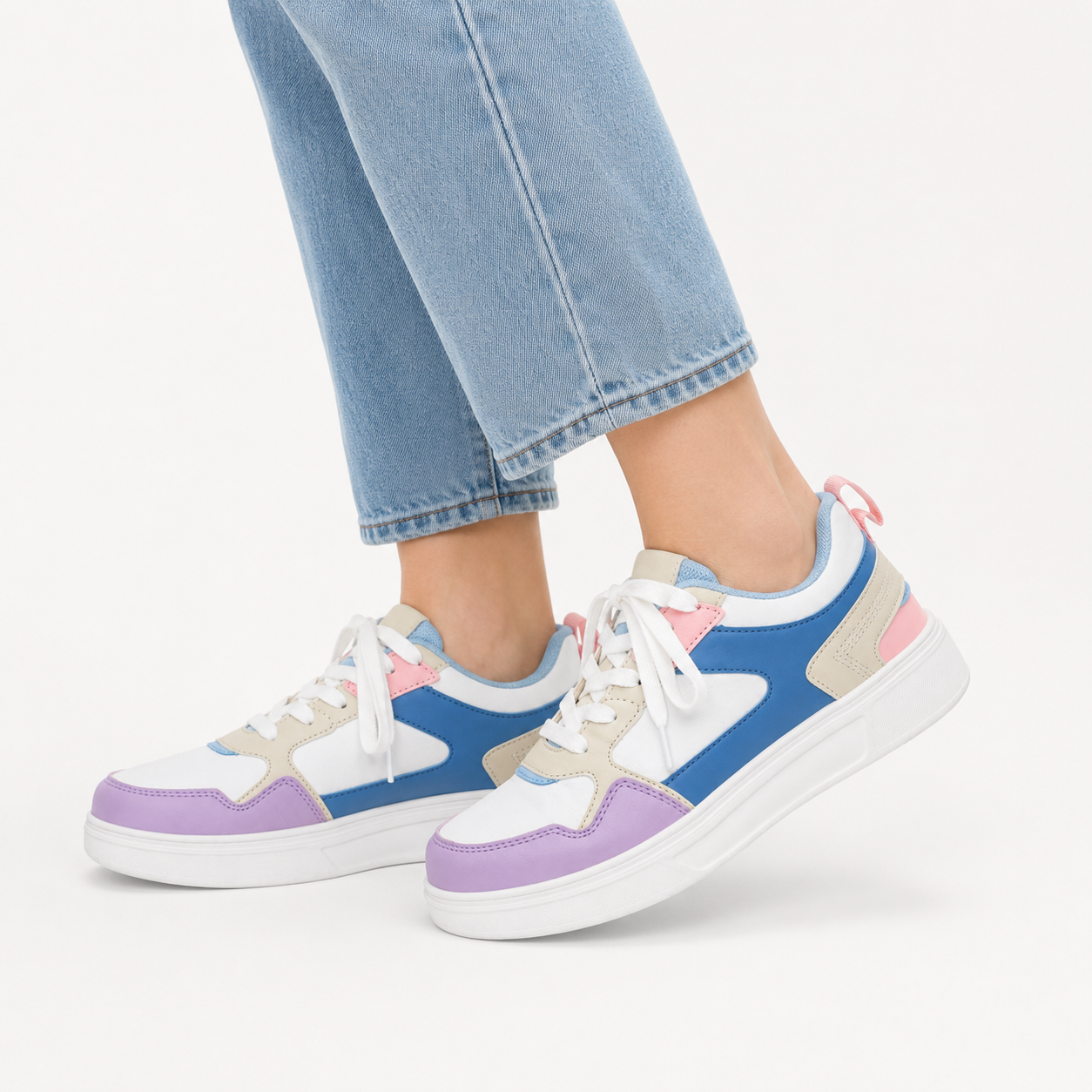 Baskets Femme Respirantes & Colorées Confort Sport & Quotidien
