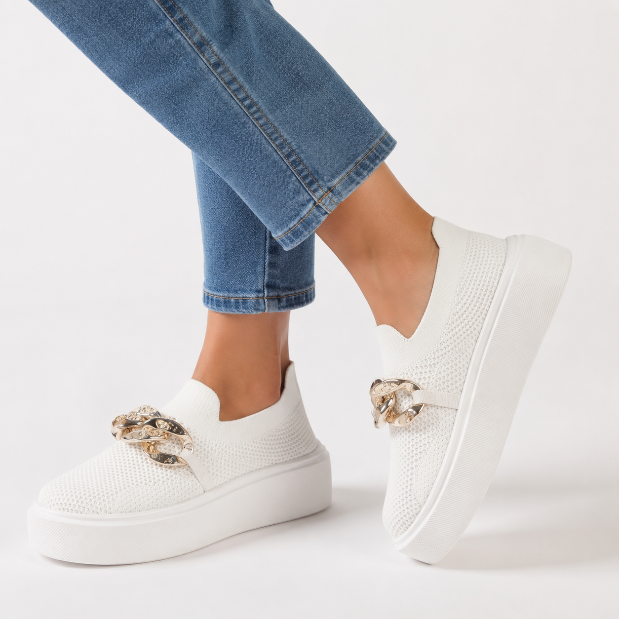 Baskets Femmes Semelle Plateforme Orthopédiques
