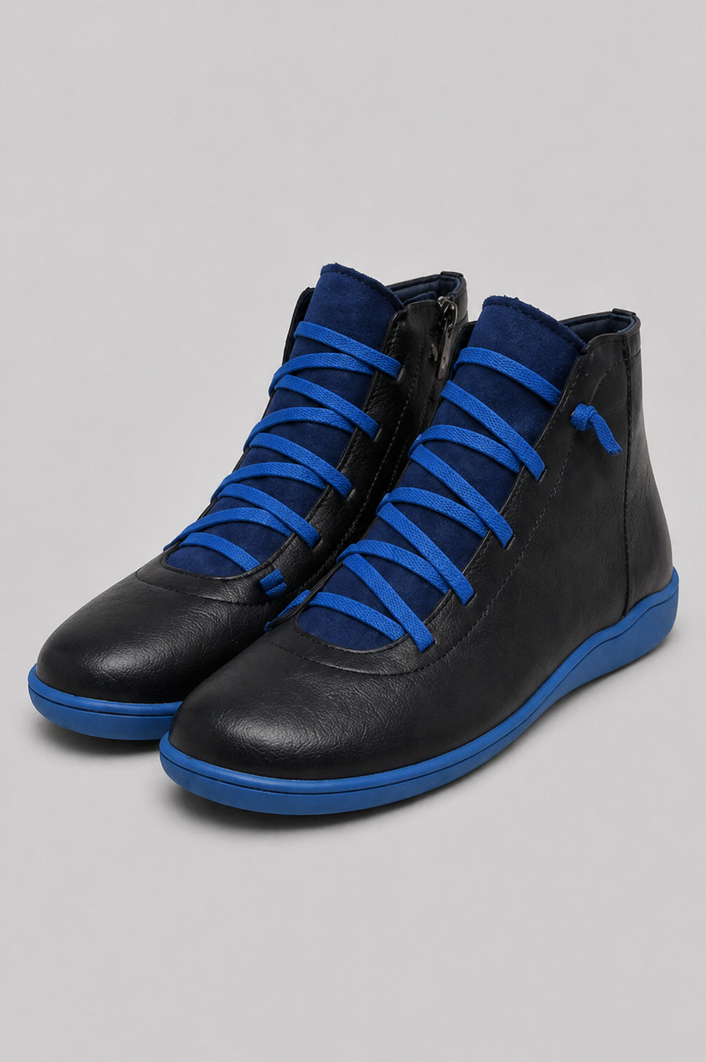 Bequeme Damenstiefeletten, elegant aus weichem Leder