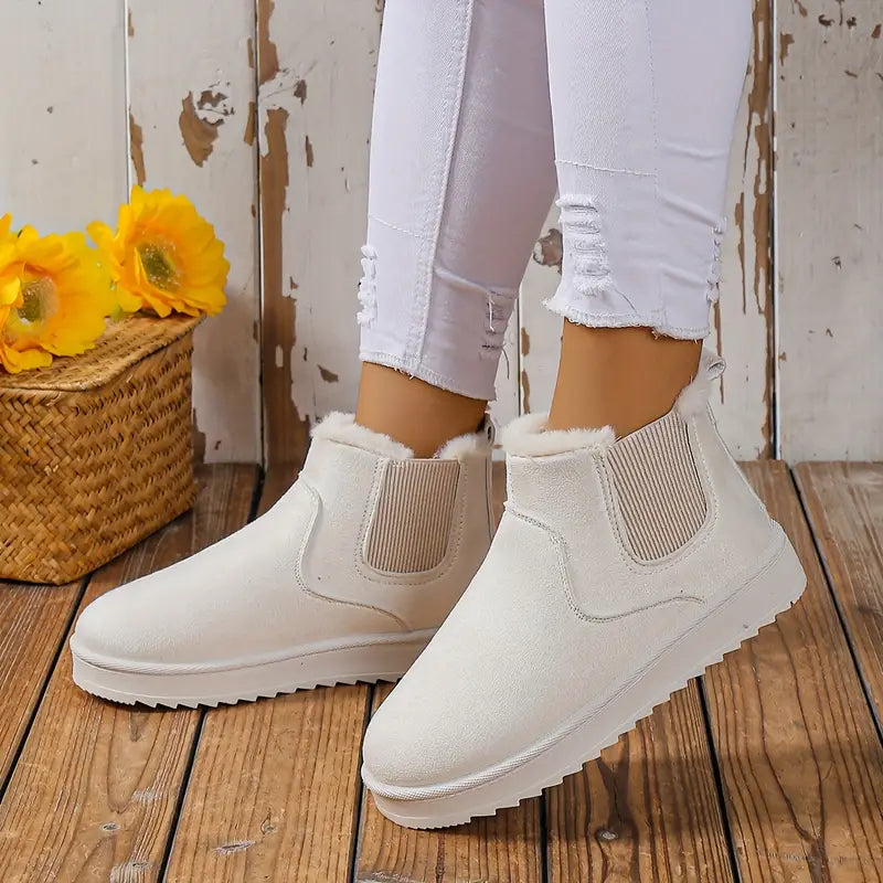 Bottes de Neige Femme Confortables et Élégantes 2