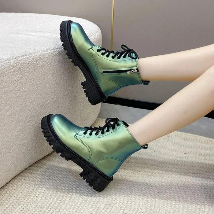 Bottines Élégantes Femme avec Lacets 1
