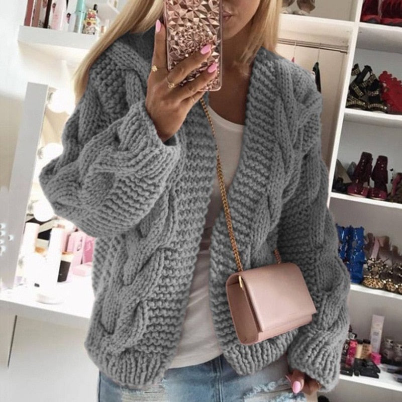 Cardigan Épais pour Femmes 2