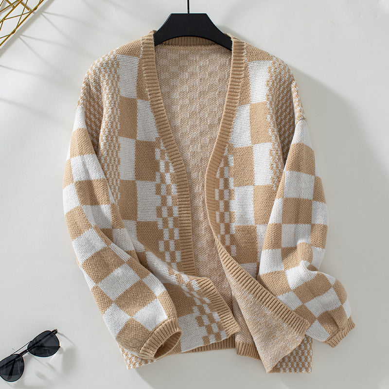 Cardigan Femme Chic à Manches Lanternes 3