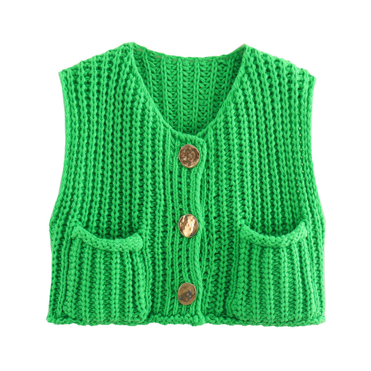 Cardigan Femme Élégant Sans Manches 14