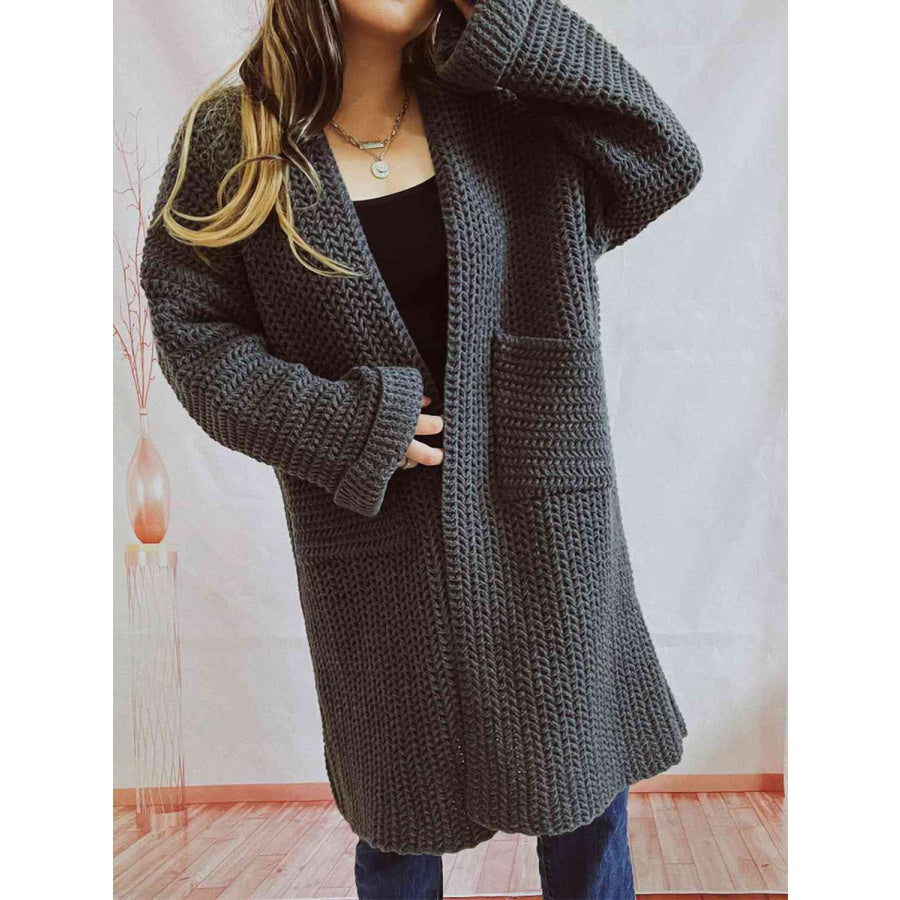 Cardigan Femme Long Surdimensionné Chic 8