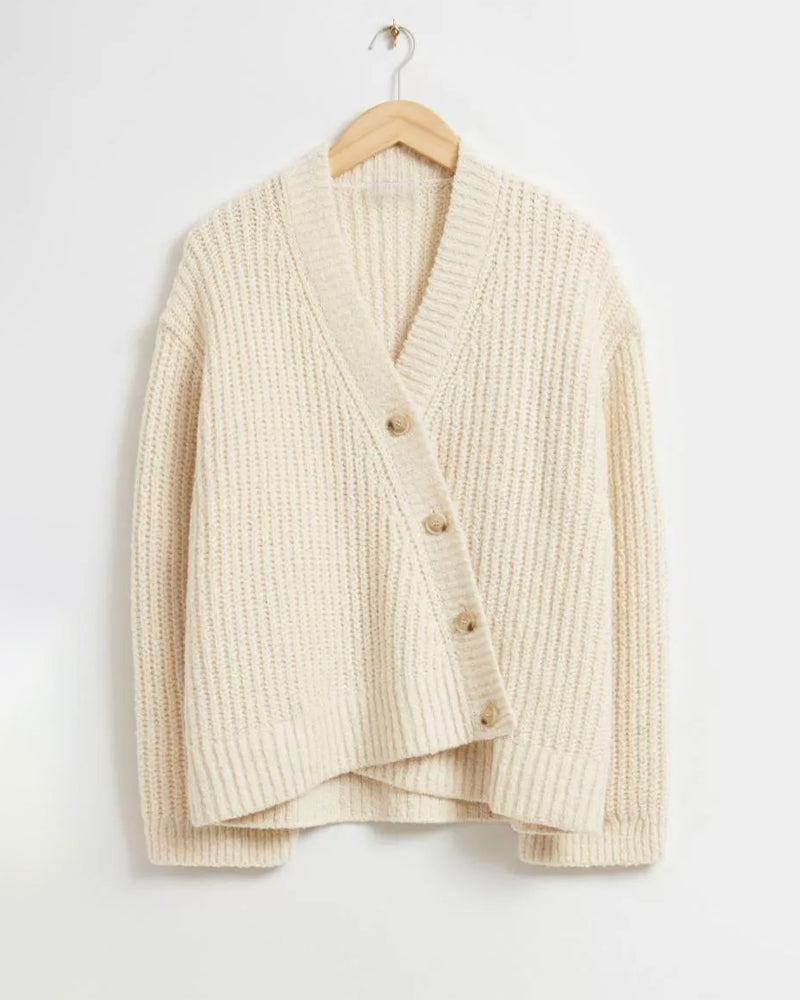 Cardigan Femme Oversize en Tricot Élégant 2