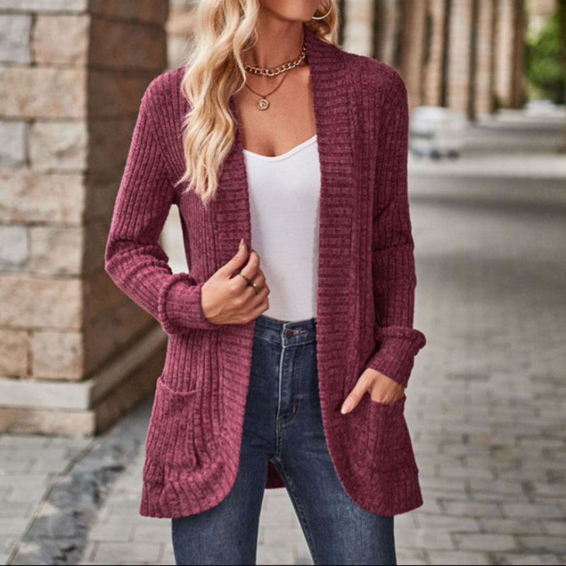 Cardigan Léger à Manches Longues Femme 3