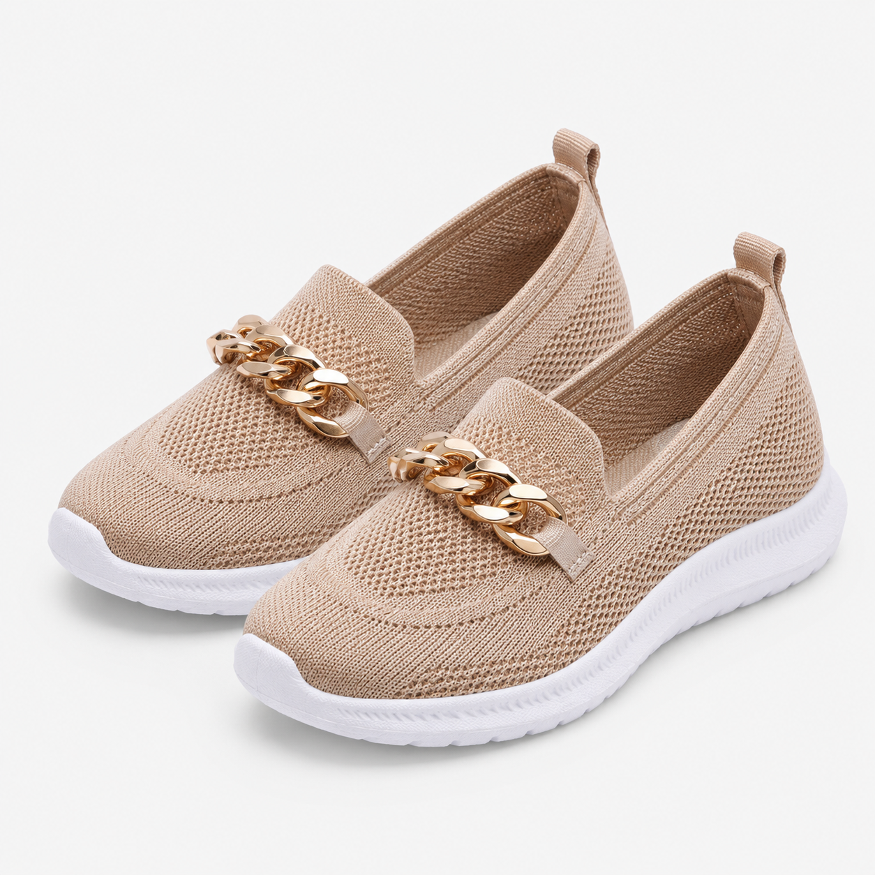 Mocassins Femme en Cuir Souple d'Été Confortables et Légers