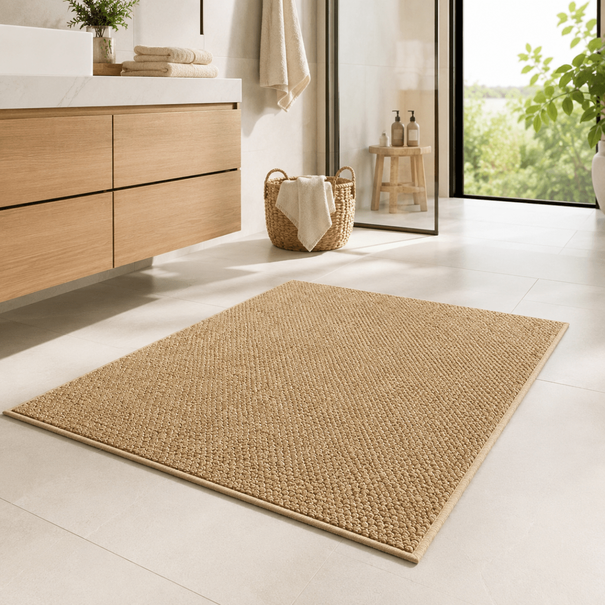 Tapis d'Entree Absorbant et Sechage Rapide pour Interieur et Exterieur