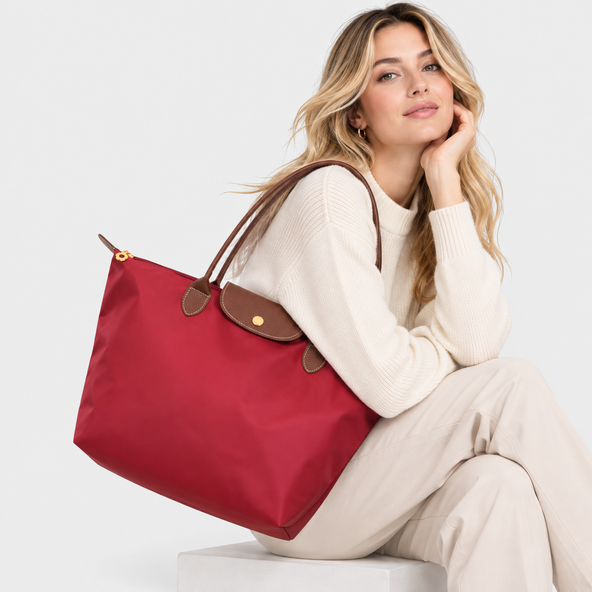 Sac à Main en Nylon pour le Travail & le Quotidien – Spacieux, Élégant & Pratique