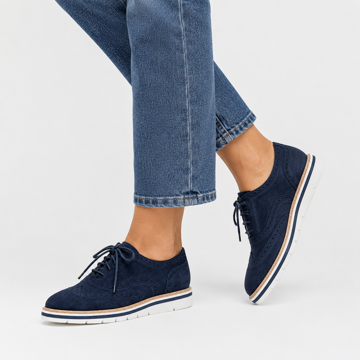 Damen Lederschuhe rutschfest bequem ideal für