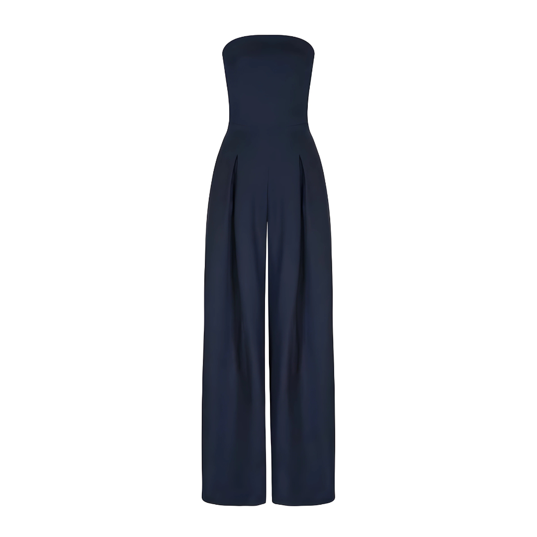 Combinaison Femme Chic Sans Manches Élégante 1