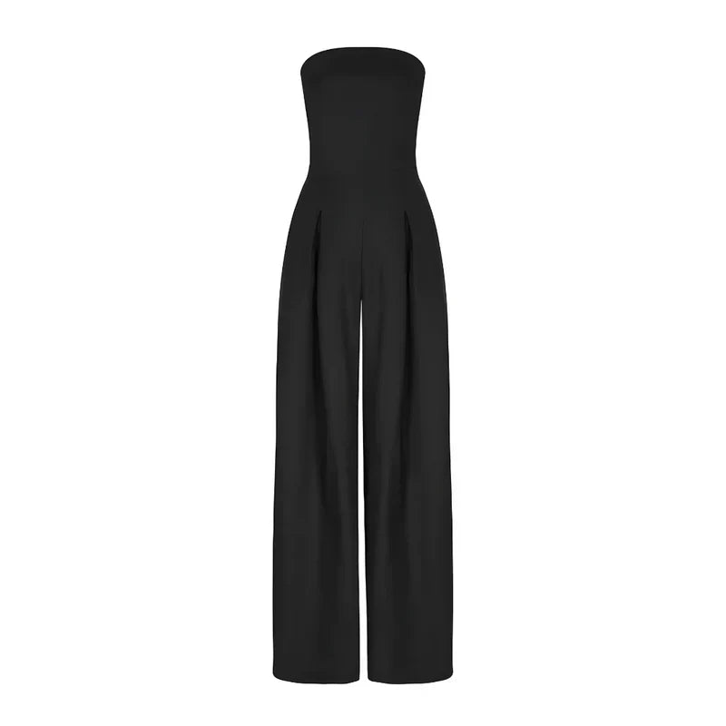 Combinaison Femme sans manches en polyester, élégante et confortable