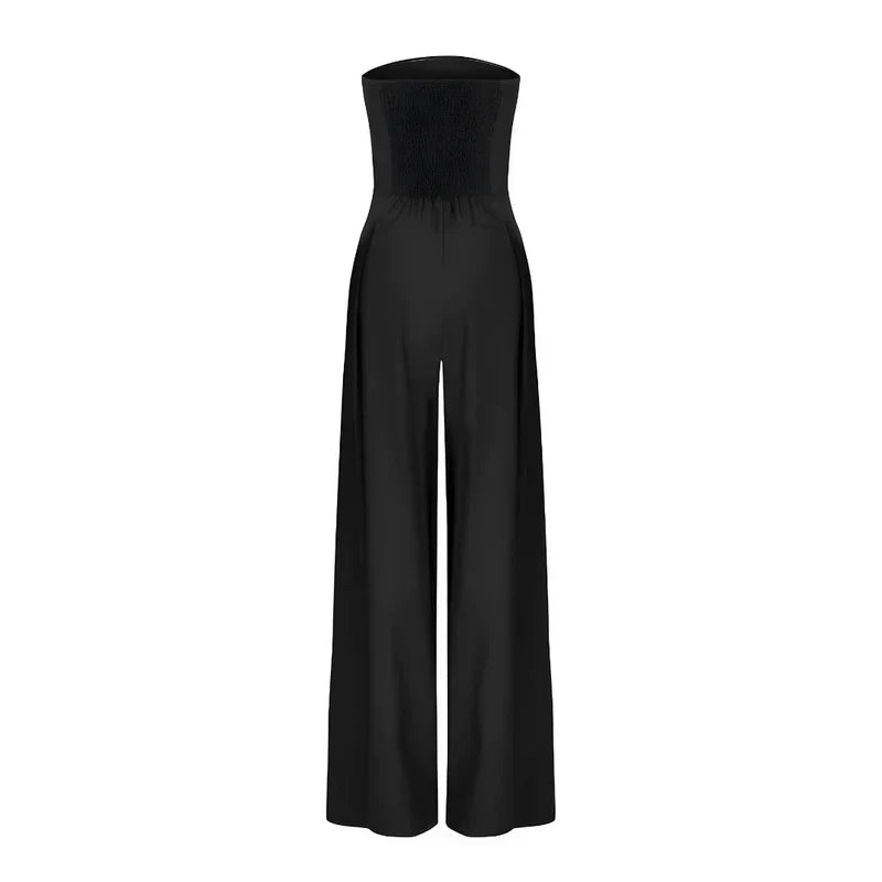 Combinaison Femme sans manches en polyester, élégante et confortable