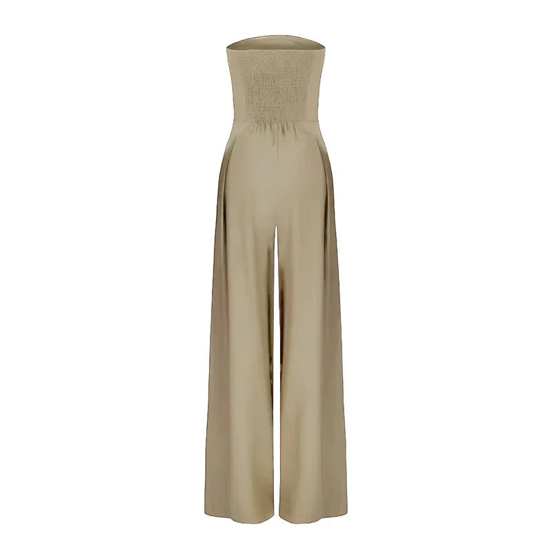 Combinaison Femme sans manches en polyester, élégante et confortable