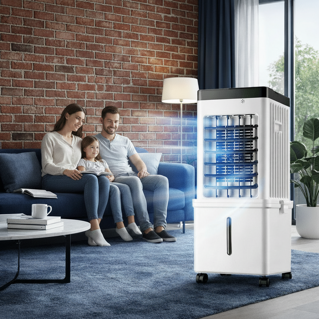 COOLNOVA - Refroidisseur d'air mobile - Fraîcheur 3-en-1 flexible pour la maison