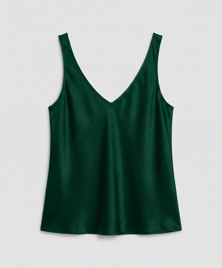 Débardeur Noir Femme Élégant Minimaliste 5