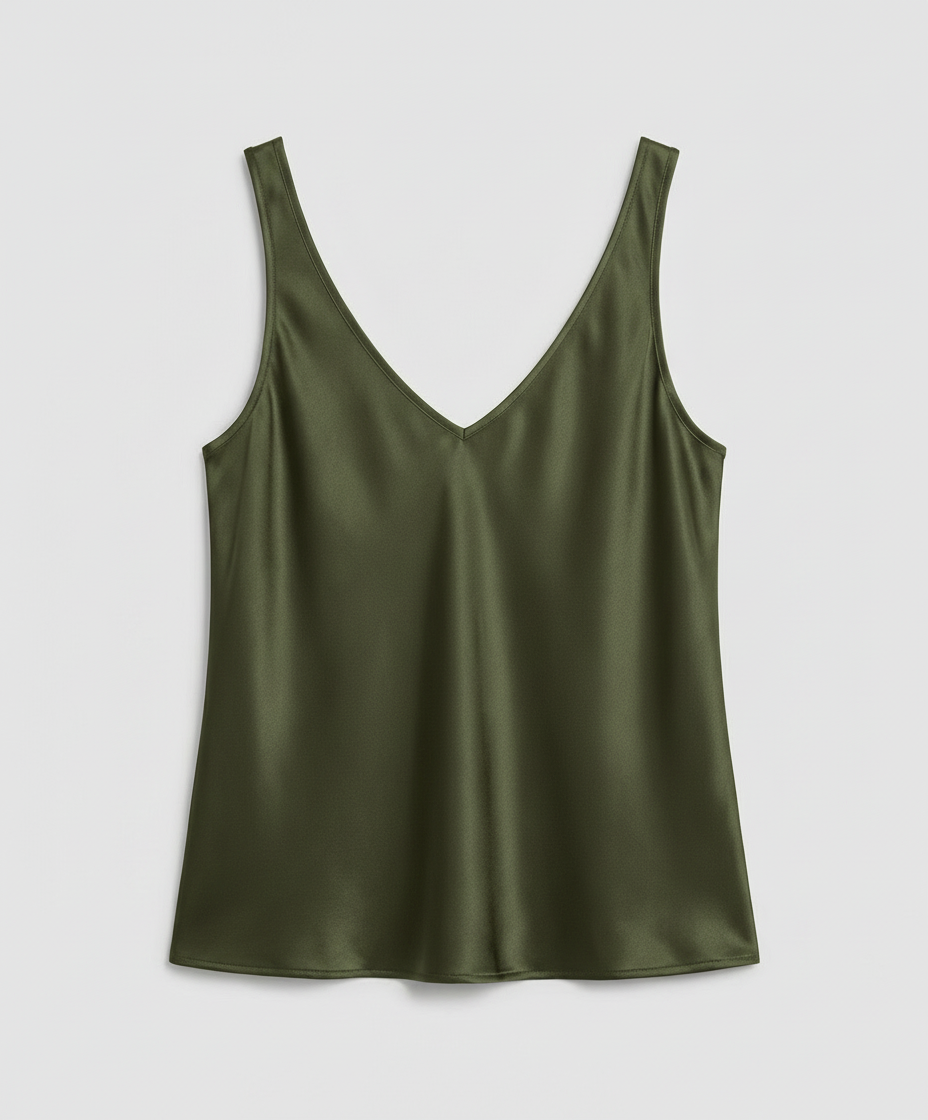 Débardeur Noir Femme Élégant Minimaliste 6