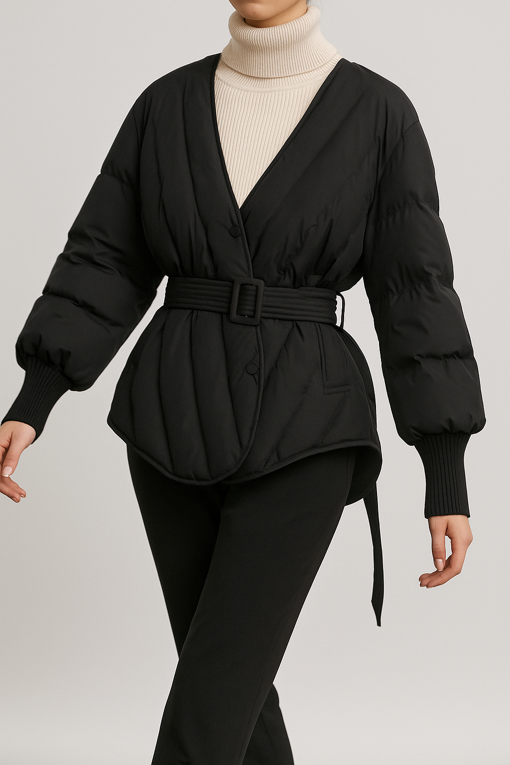 Doudoune Femme Élégante 5
