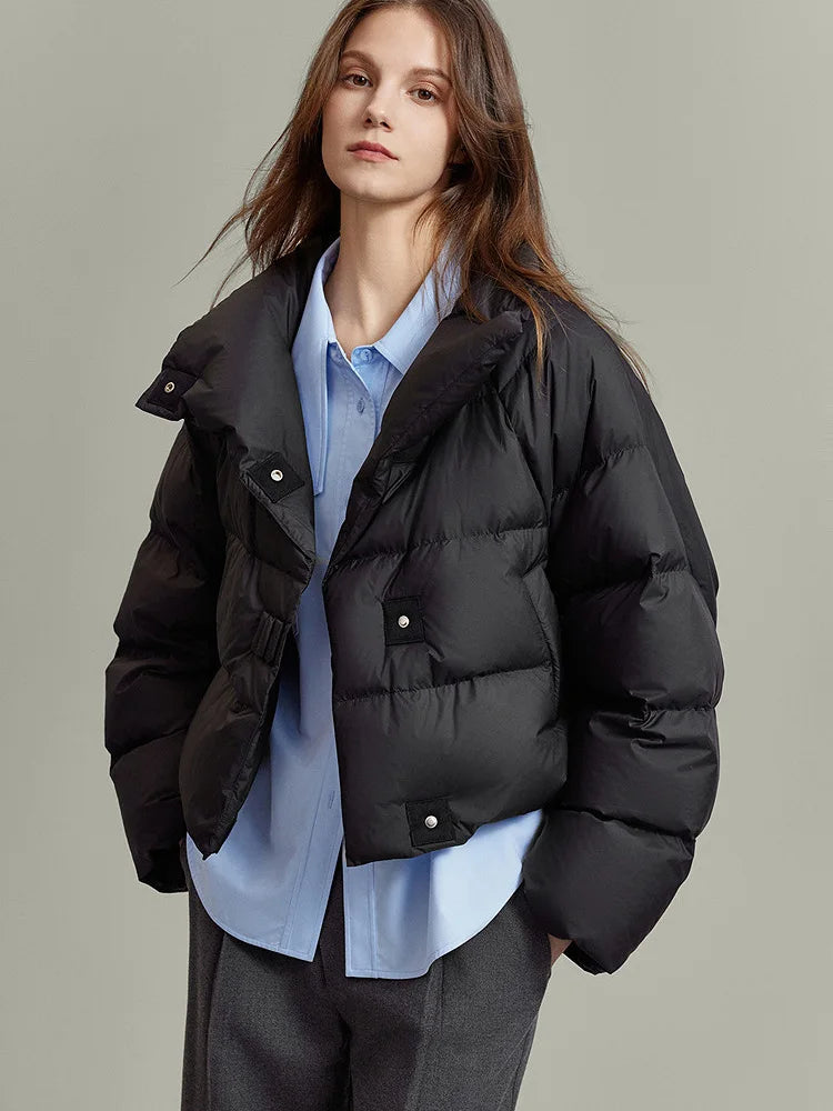 Doudoune Femme Élégante Matelassée Hiver 1